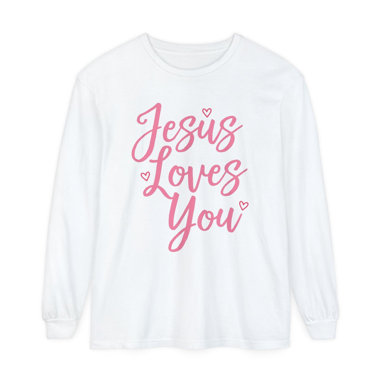 Unisex Garment-dyed Long Sleeve T-Shirt