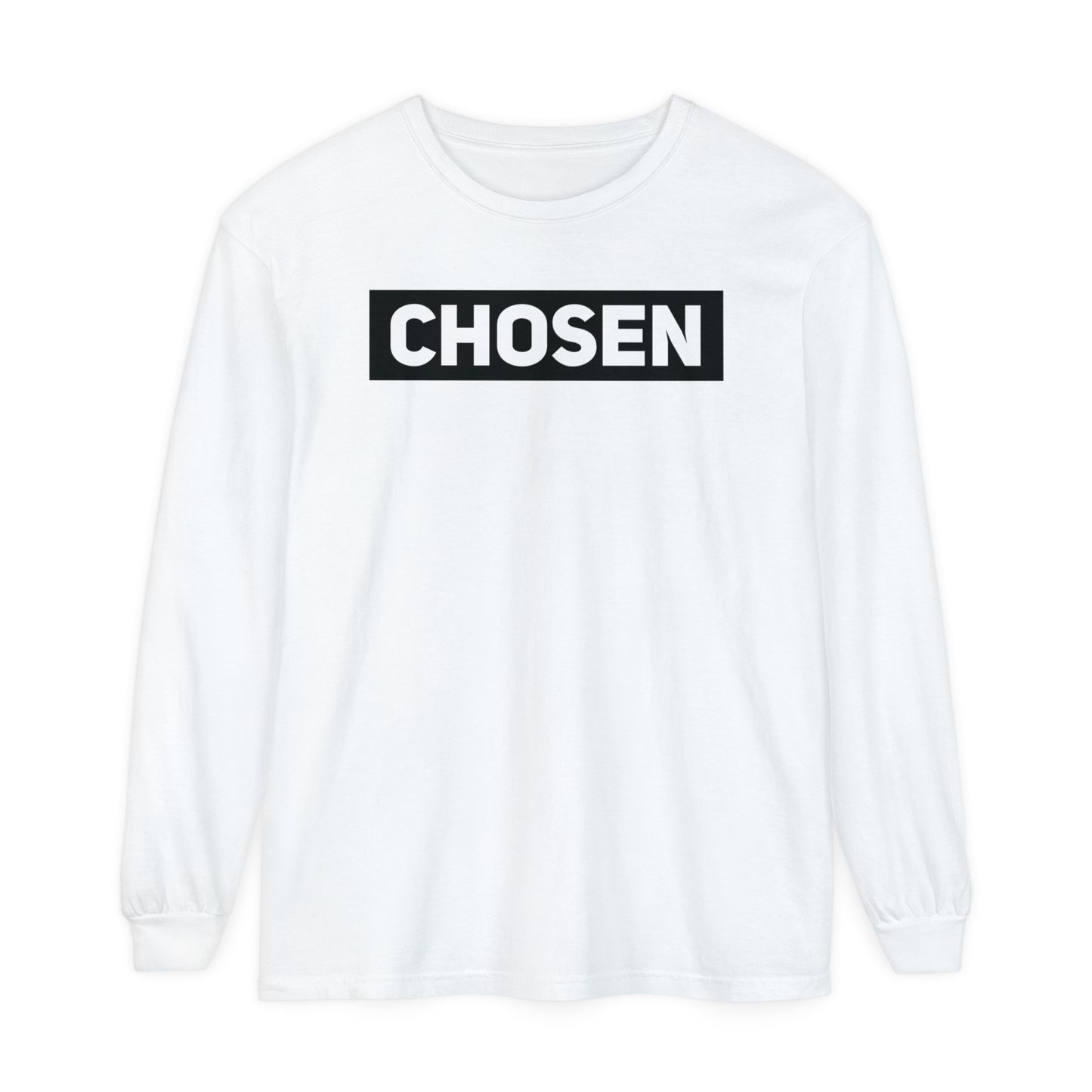Unisex Garment-dyed Long Sleeve T-Shirt