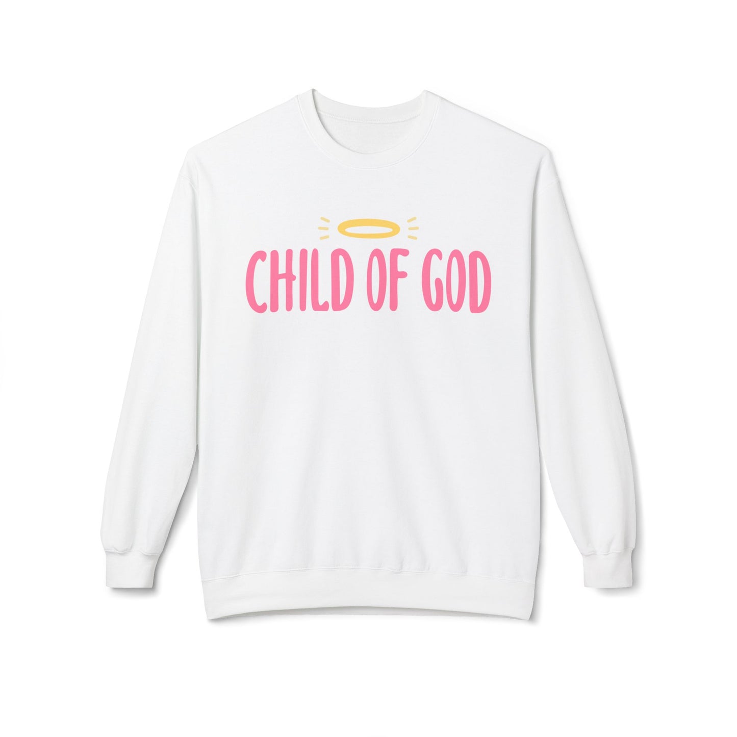 Child of god -adult crewneck sweatshirt