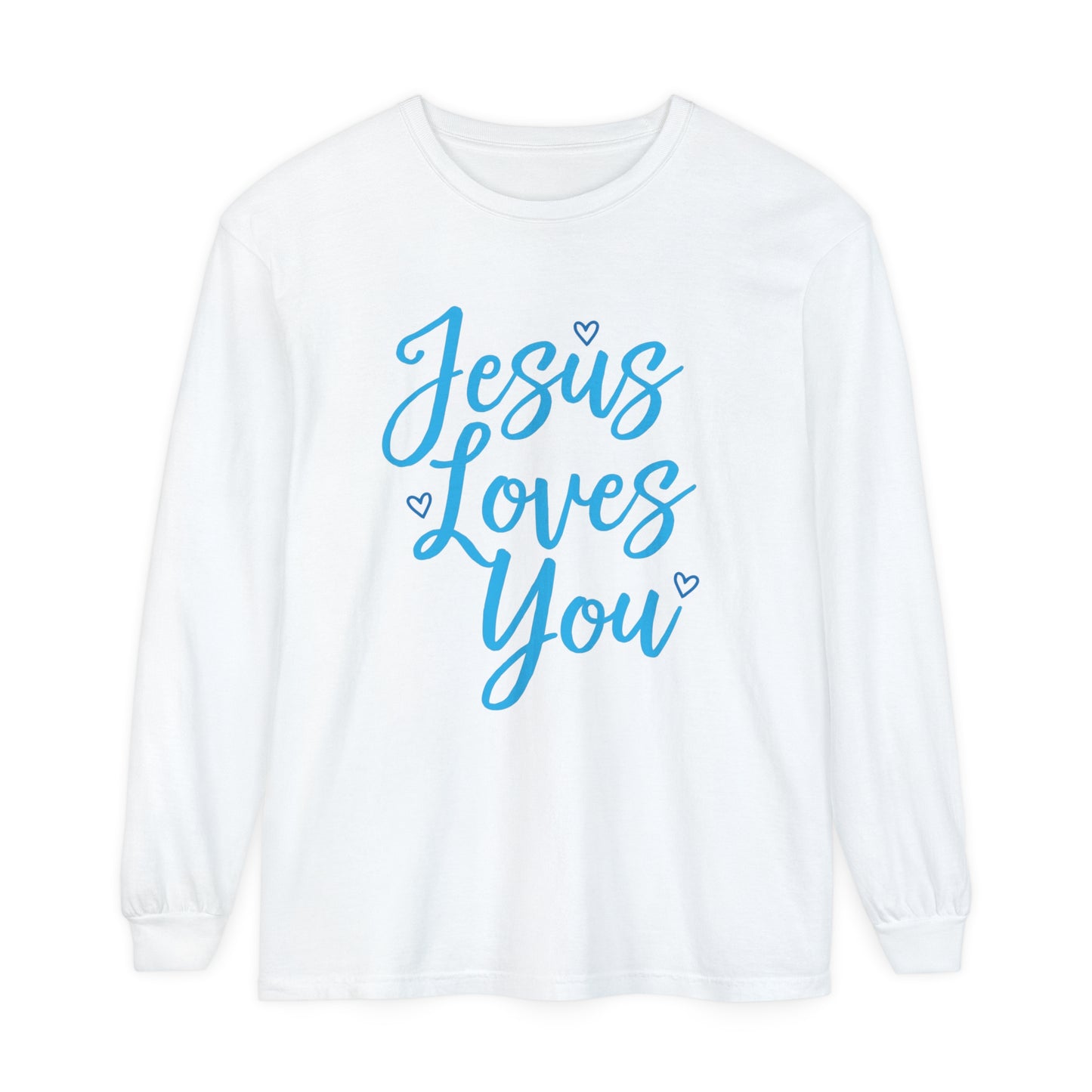 Unisex Garment-dyed Long Sleeve T-Shirt