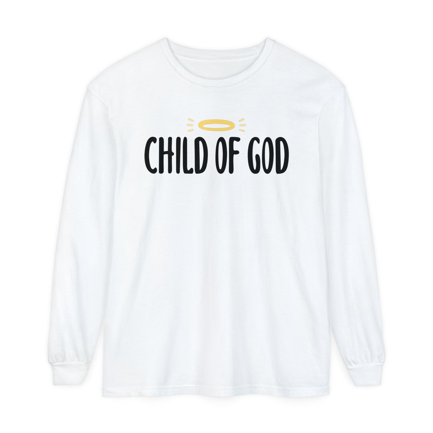 Unisex Garment-dyed Long Sleeve T-Shirt