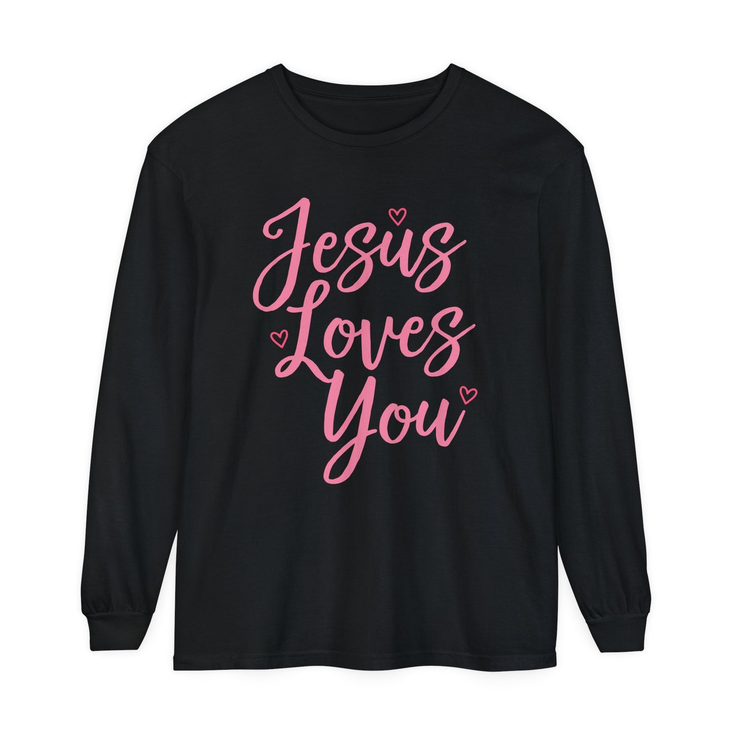 Unisex Garment-dyed Long Sleeve T-Shirt