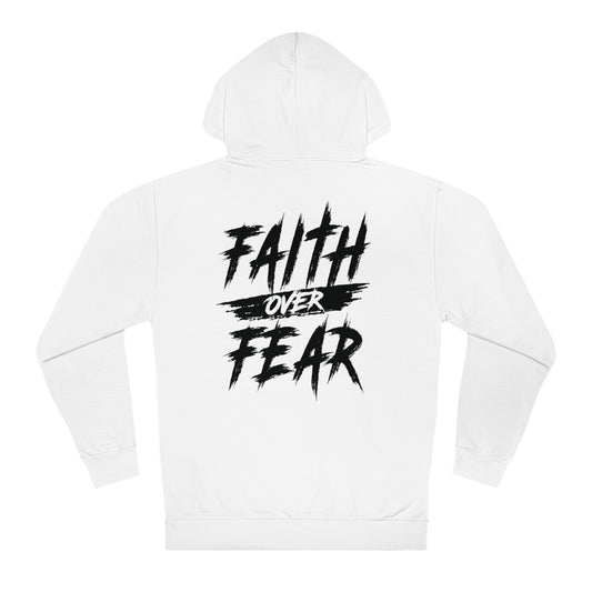 Faith over fear - hoodie white