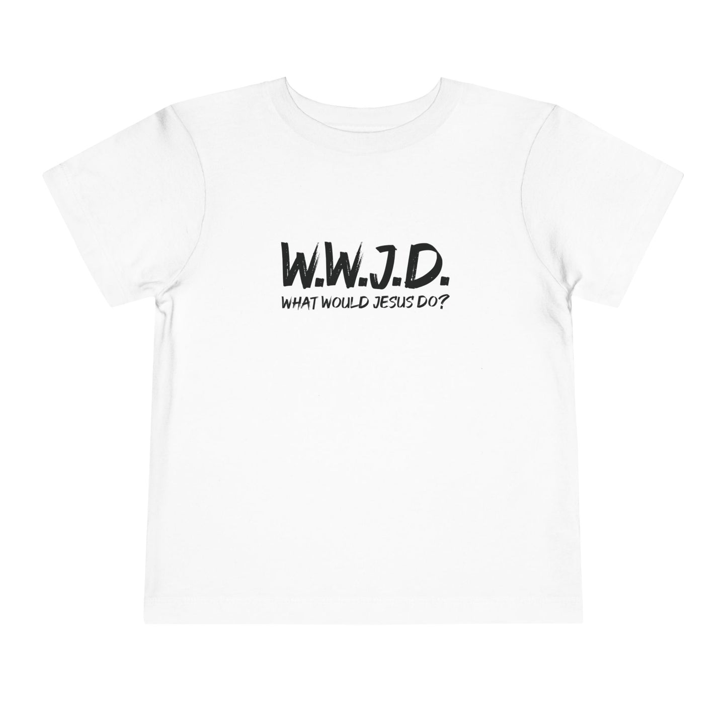 WWJD - Toddler Short Sleeve Tee