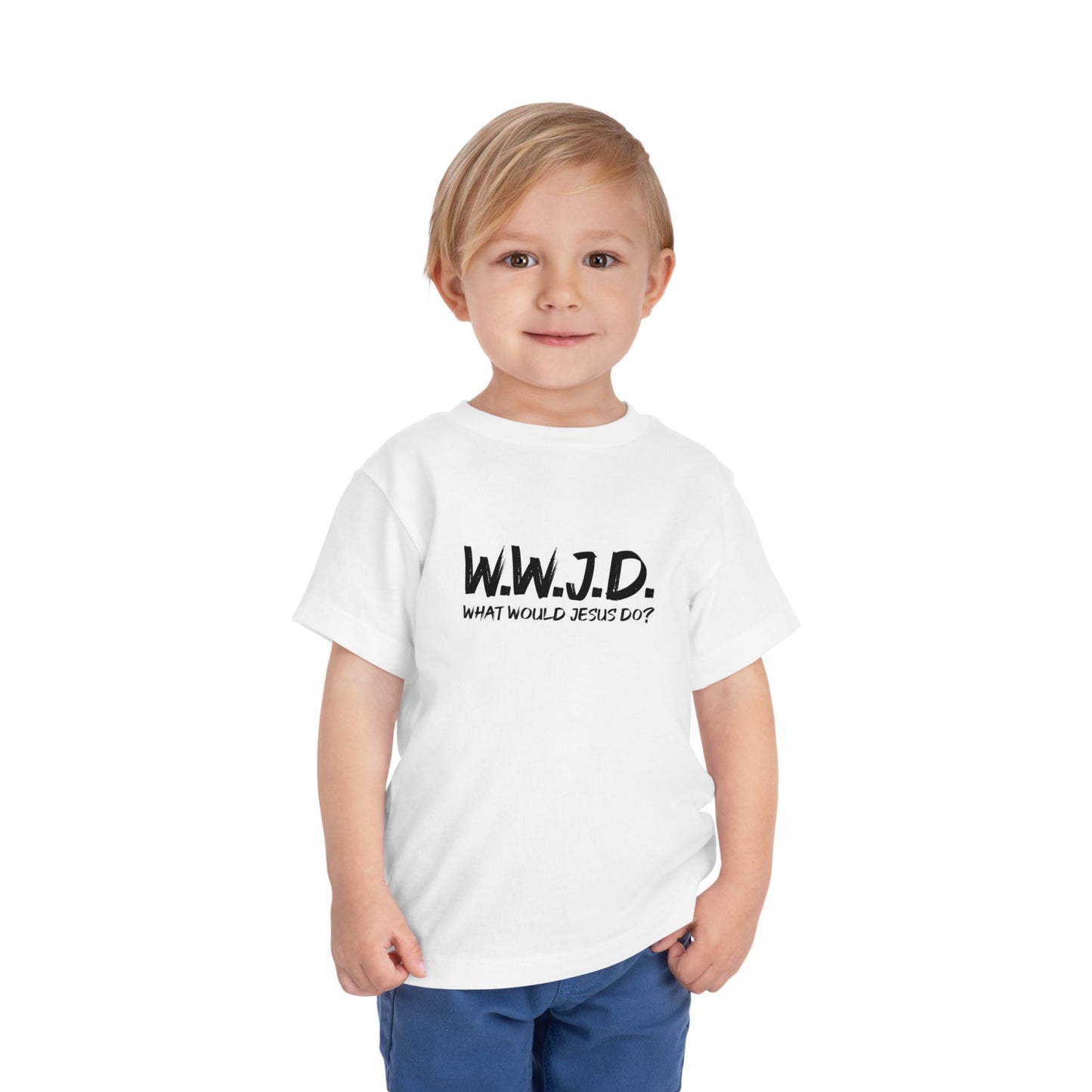 WWJD - Toddler Short Sleeve Tee